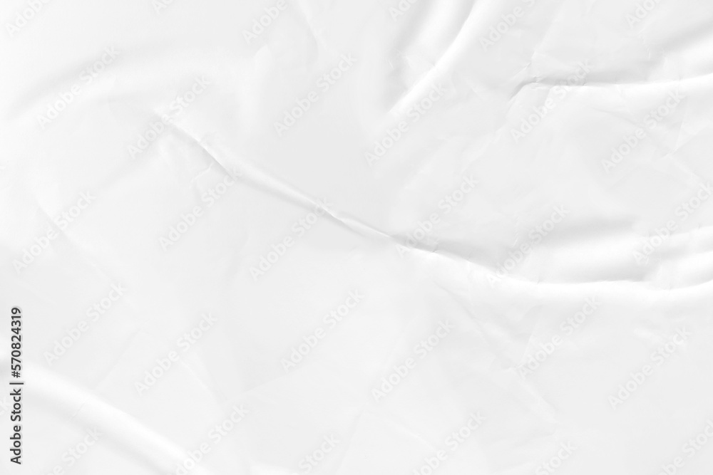 Clean White Glued Paper Poster Texture Background