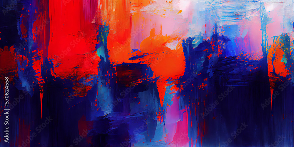 Abstract painting background texture depression Generative AI
