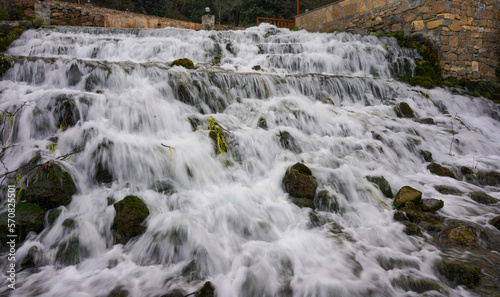 Long Exposure River Landscape During Fall