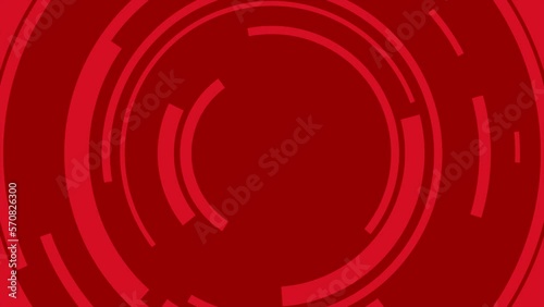 Abstract red background with circles	