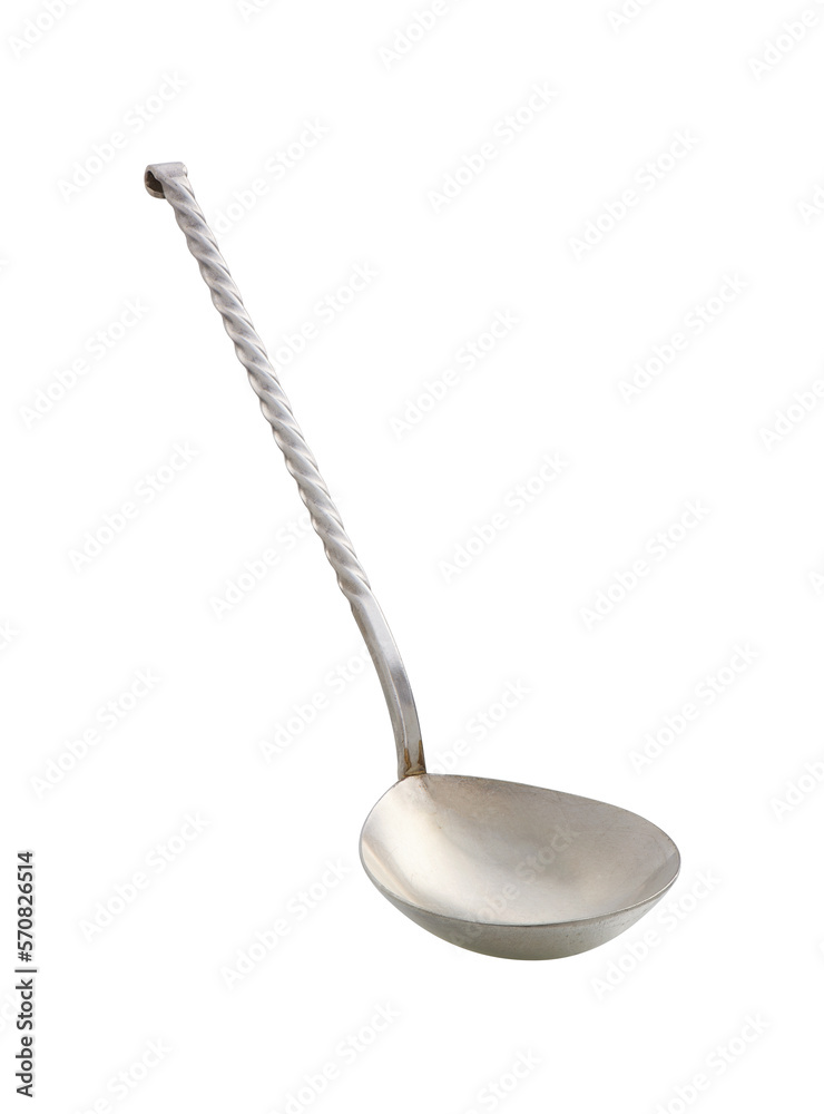 Large and long-handled spoon for stirring and mixing, cut out, photo stacking Large and long-handled spoon for stirring and mixing, cut out, photo stacking