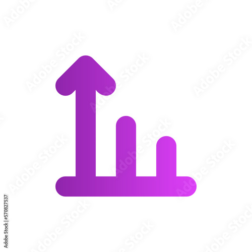 loss gradient icon