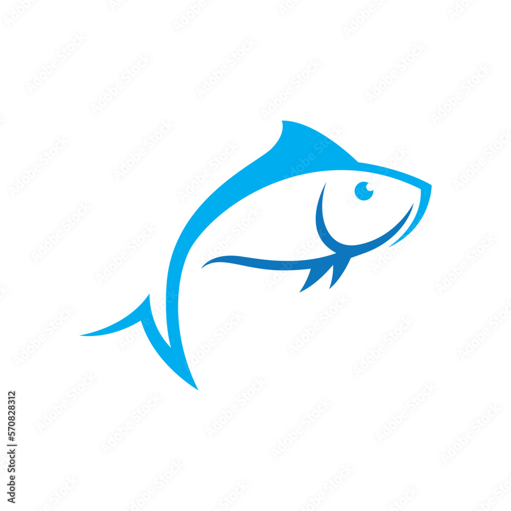 Fototapeta premium Fish logo images illustration