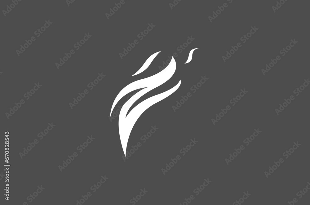 Obraz premium Illustration vector graphic of letter Z fire