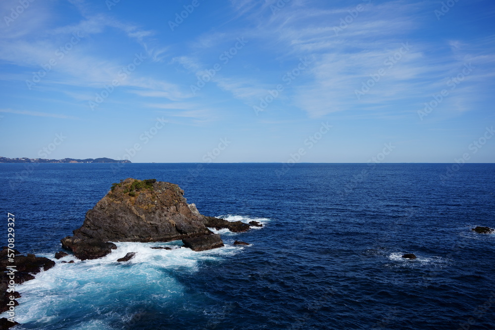 the coast of the sea