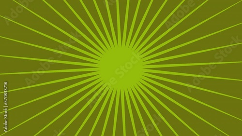 Yellow sunburst background	