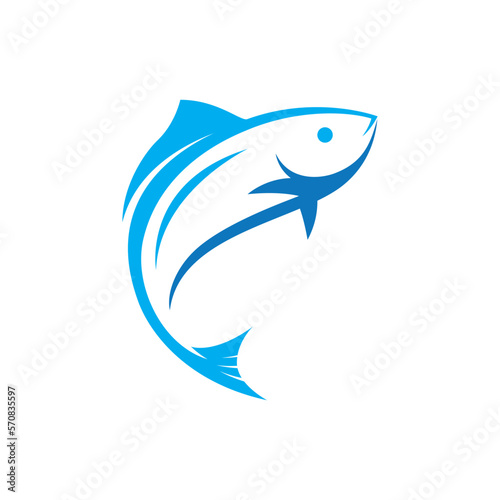 Fish logo images illustration