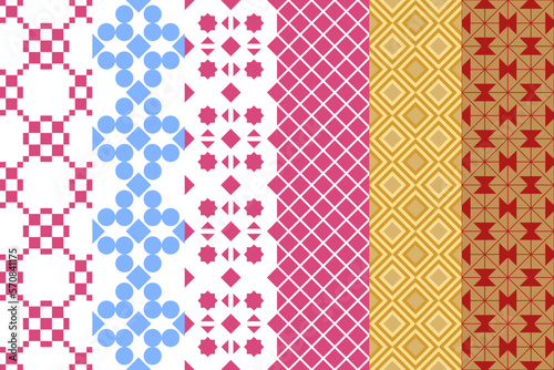 Modern classic seamless pattern design fashion, great design for any purposes. Vector seamless pattern. 