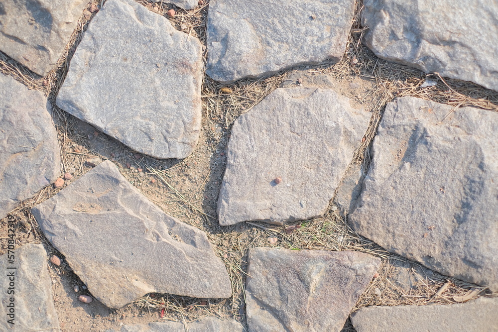 Fototapeta premium Background of stone wall texture