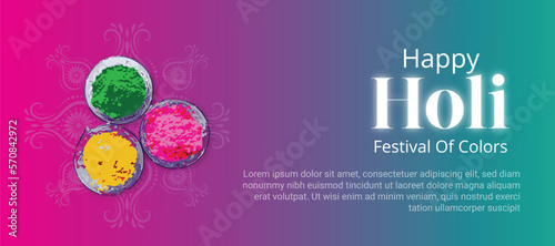 happy Diwali banner poster brochure design dark background with floral decoration template