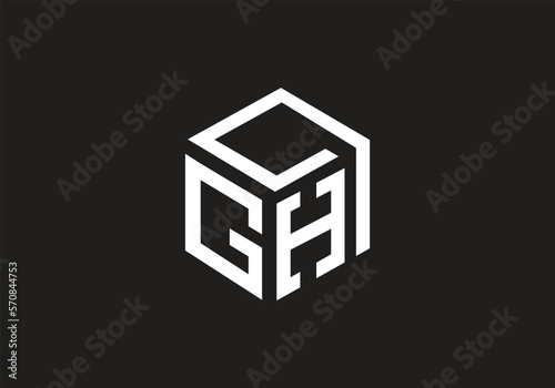 this is ghp logo icon design for your business photo