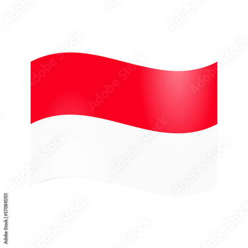 The national flag of Indonesia Free Download The national flag of Indonesia - GFXLoad