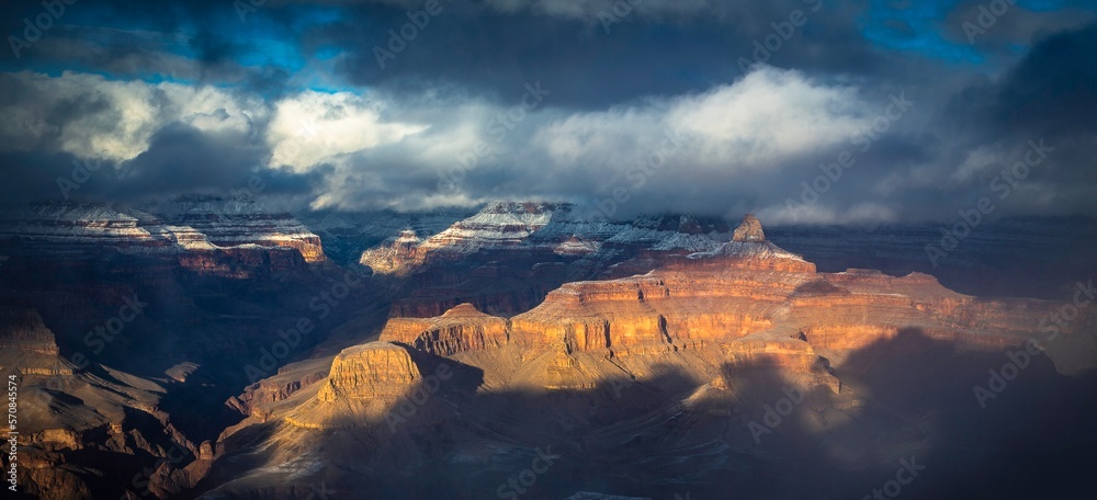 panorama of the grand canyon