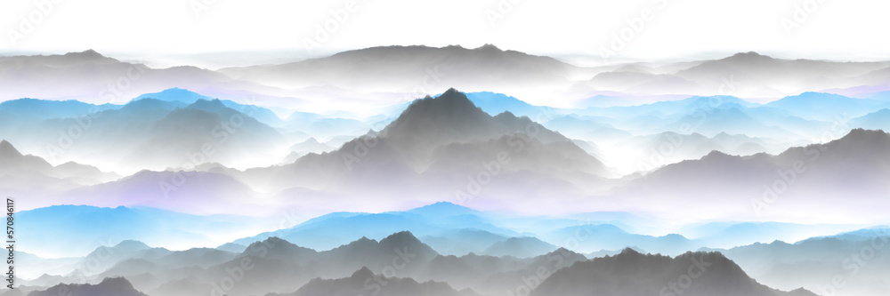 panorama of mountains