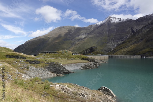 Blick auf den Moserboden Stausee bei Kaprun	 photo