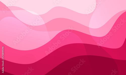 Vector abstract colorful geometric landing wave line page flat background. 