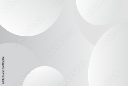 Wallpaper Mural Abstract background with circles and gray and white backdrop. Torontodigital.ca