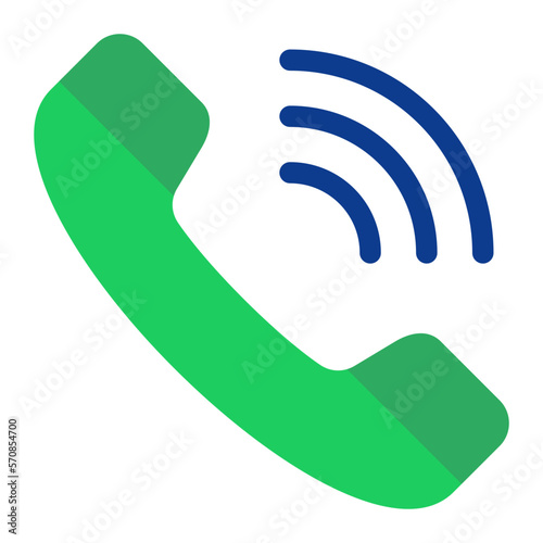 Phone Call Flat Icon