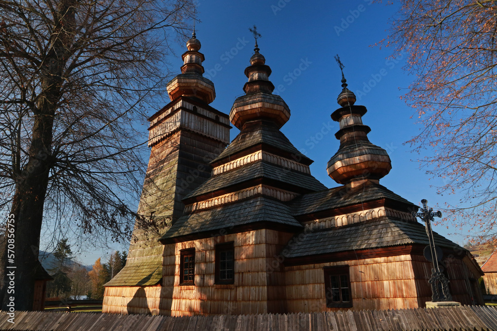 St. Paraskevi Church, Kwiaton in Low Beskids, Poland