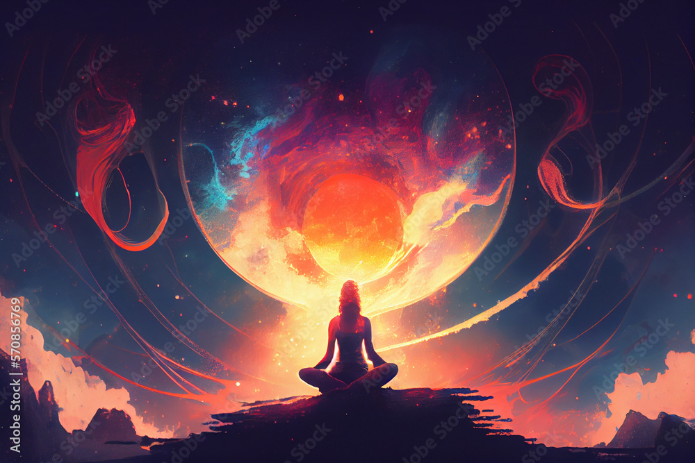 Meditation and universe HD wallpapers  Pxfuel