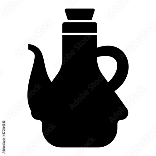 Olive oil icon. Extra virgin oil symbol vector illustration.