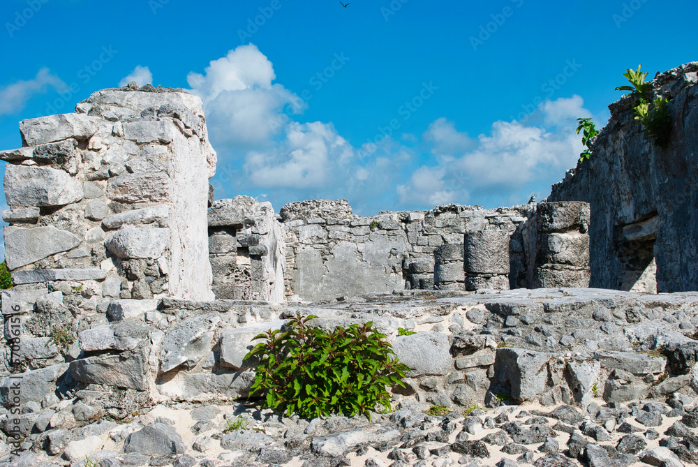 Ancient Mayan City of Tulum in Mexico