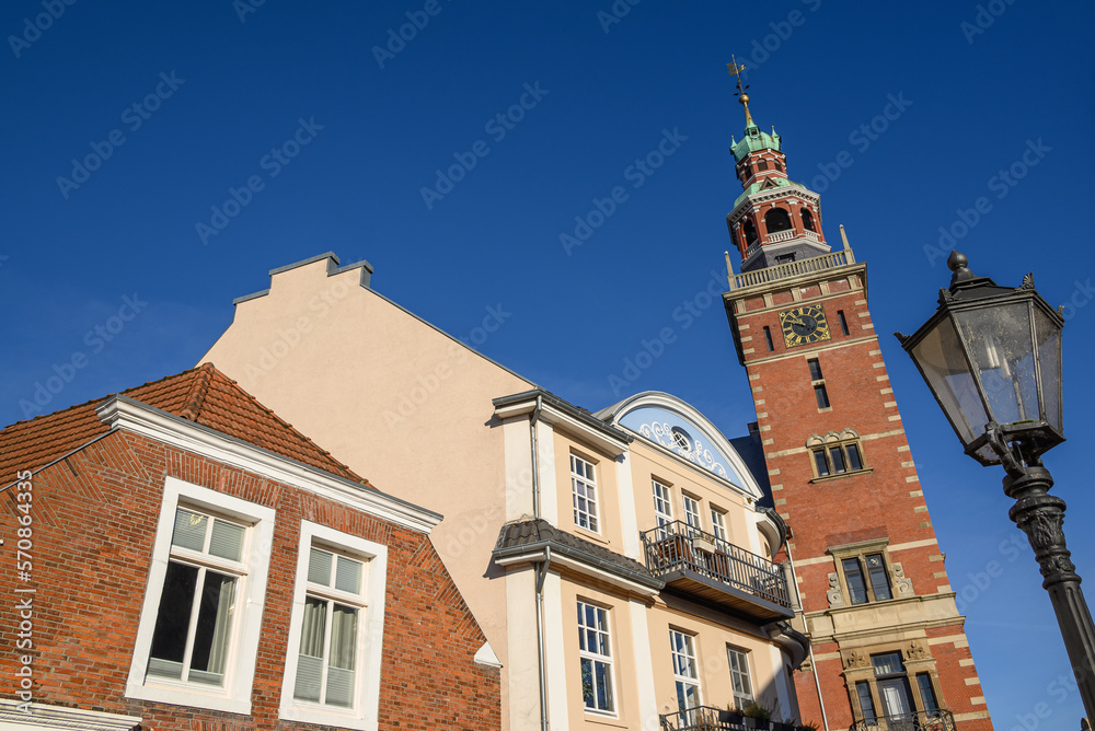 Fototapeta premium Leer in Ostfriesland