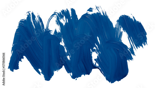 shiny blue brush isolated on transparent background blue watercolor png