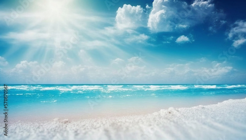 Empty Beach Background stock photo Beach  Backgrounds  Sand  Sea  Summer Generative AI