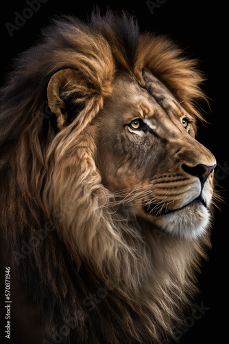 portrait of a lion © cd32919