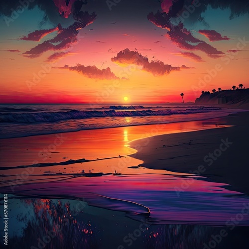 Beach Sunrise © Damian Sobczyk