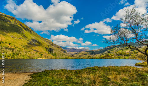 Llyn Gwynant, Snodonia National Park, Wales, UK