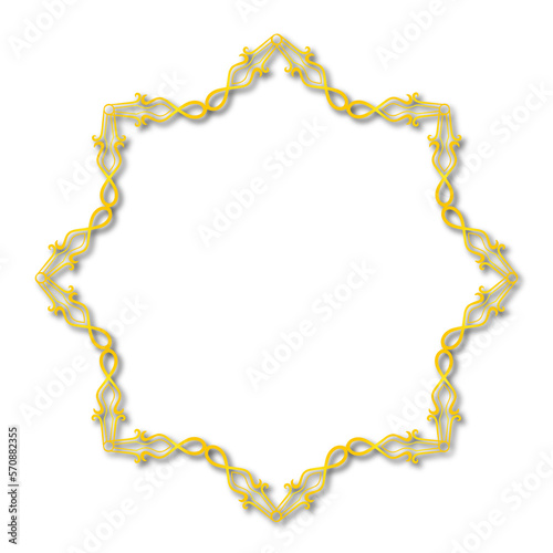 Wallpaper Mural frames in vintage style with elements of ornament, art, pattern, background, texture Torontodigital.ca