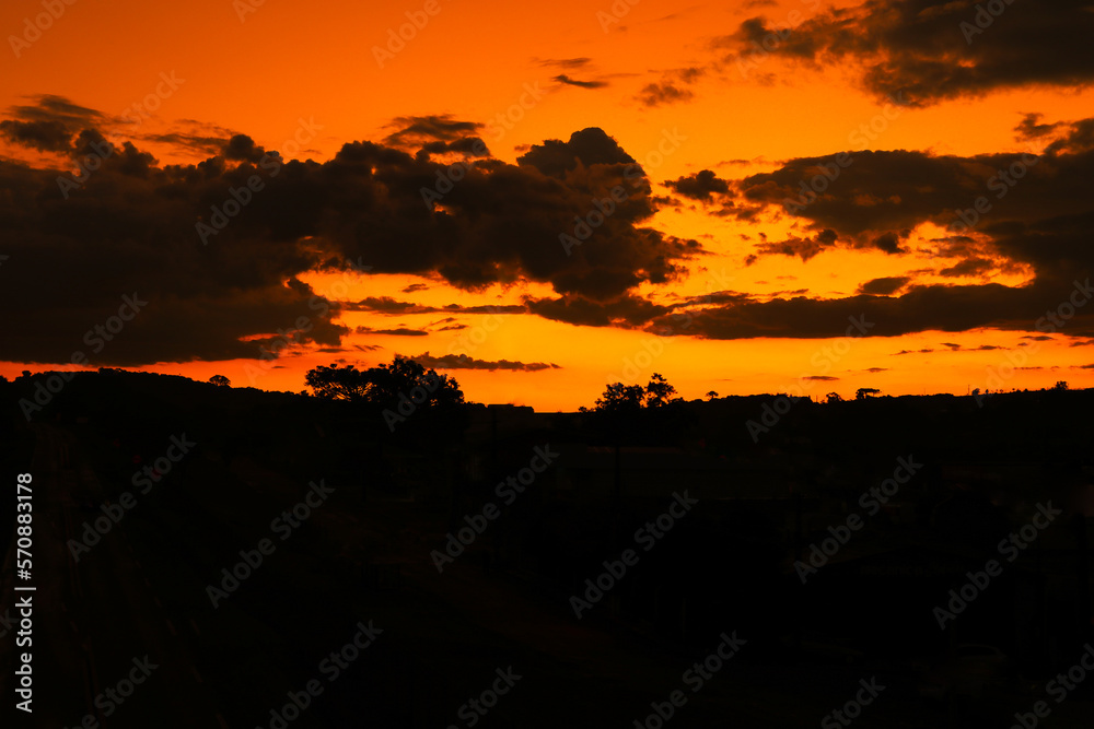 Sunset in Pato Branco Paraná, Brazil: 2023
