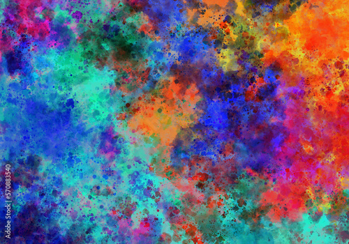 High resolution images of colorful paint splash backgrounds  © Agus