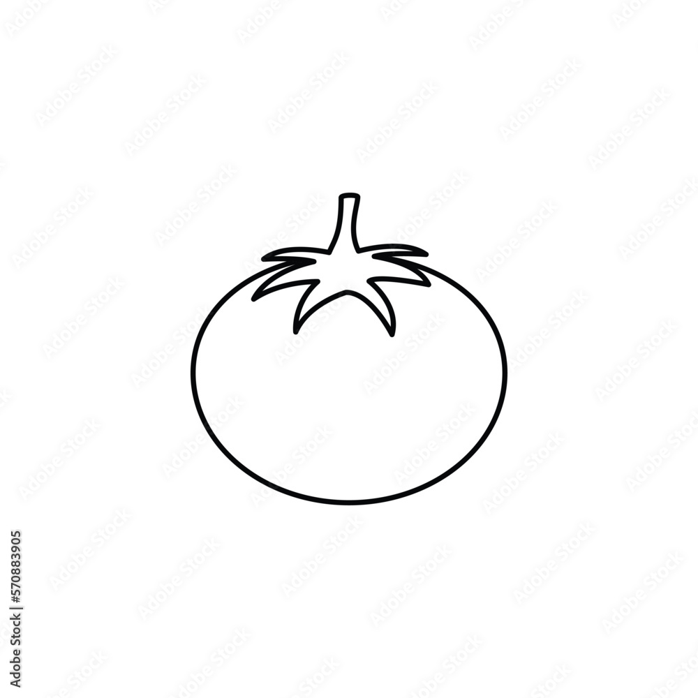 tomato icon vector tomatoes sign tomato icon vector tomatoes sign