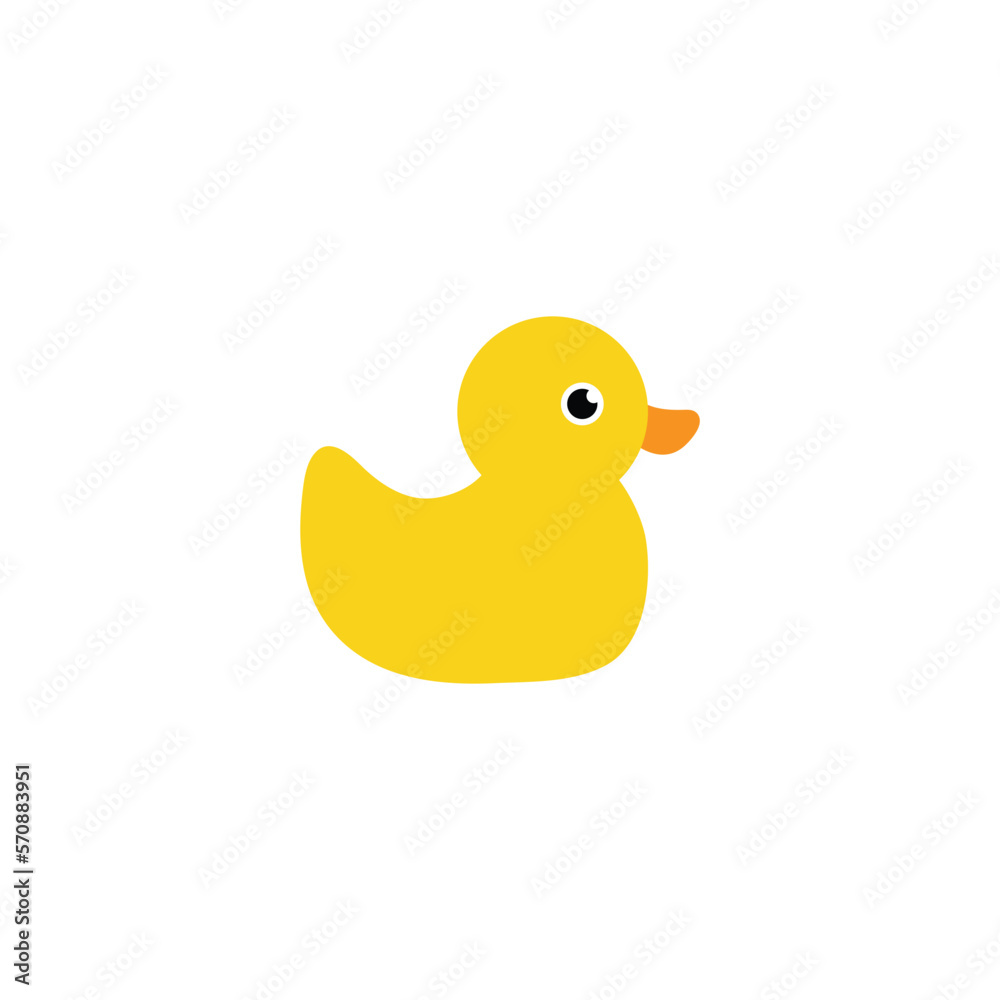 duck icvon vector baby symbol