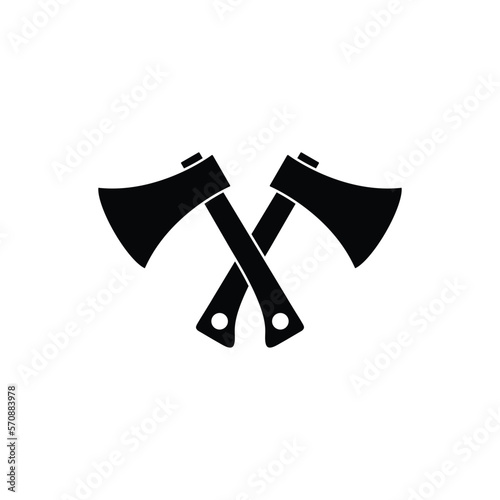 axe icon vector tool sign