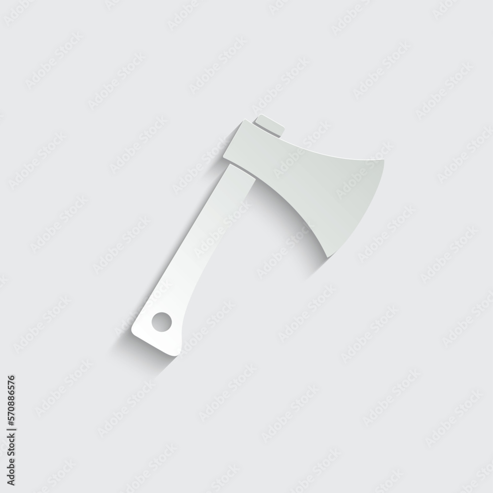 axe icon vector tool sign axe icon vector tool sign