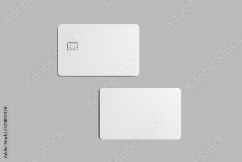 Credit Card Blank Mockup