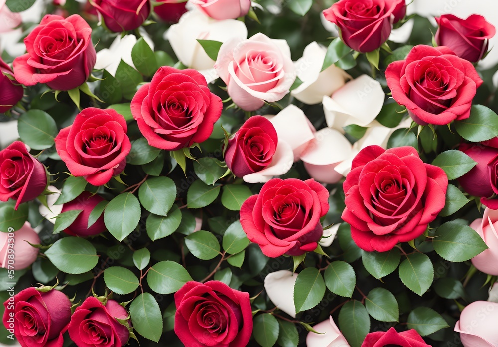 Obraz premium Bed of Roses.