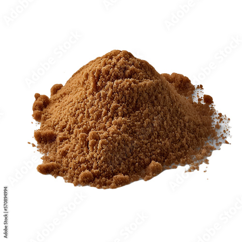 Transparent Brown Sugar Pile