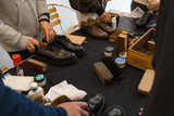 革靴磨き 交流会