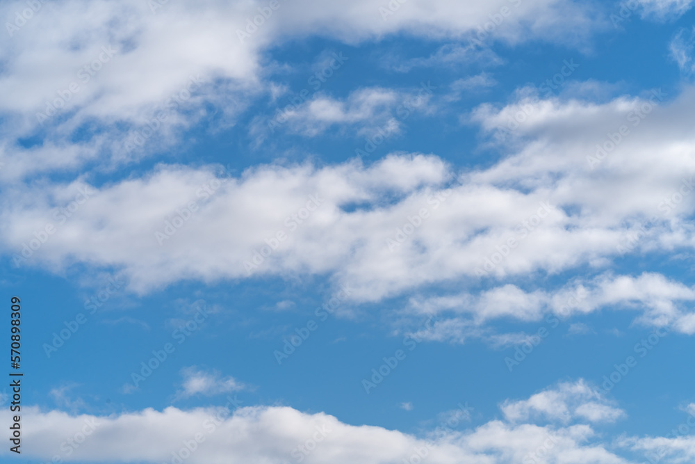 Obraz premium blue sky with clouds. wallpaper and background