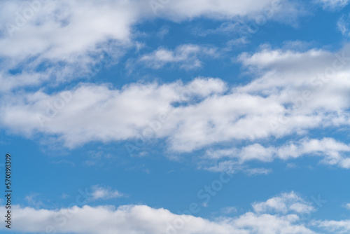 Fototapeta Naklejka Na Ścianę i Meble -  blue sky with clouds. wallpaper and background