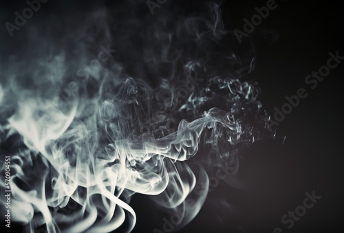 Fondo desenfocado humo efecto analógico, creado con IA generativa