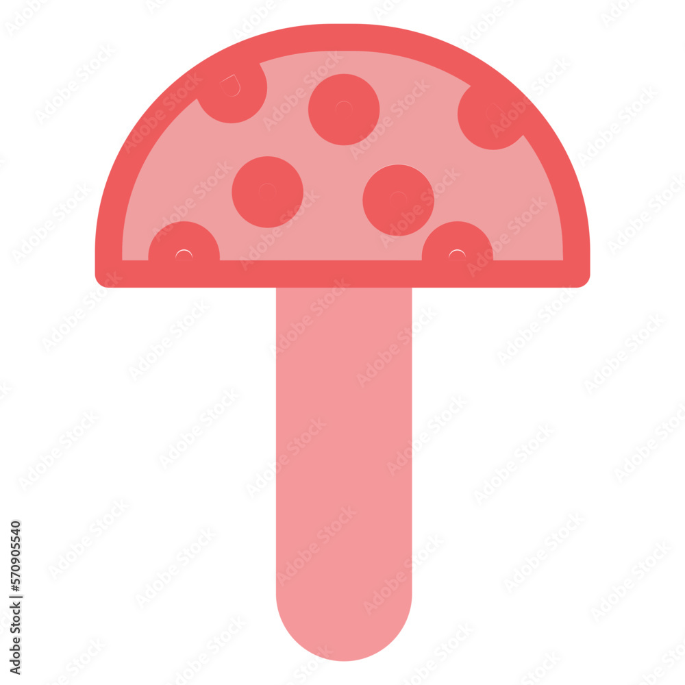 Mushroom Flat Icon Mushroom Flat Icon