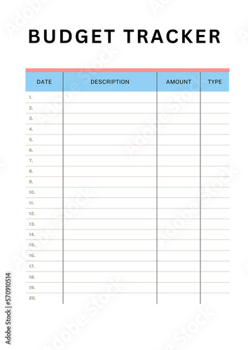 Budget Tracker 