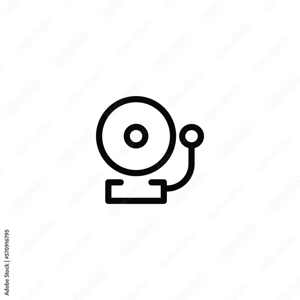 bell icon. outline icon bell icon. outline icon