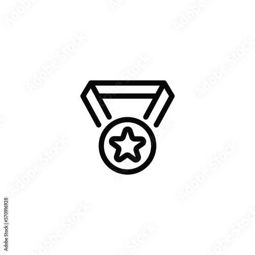 medal icon. outline icon
